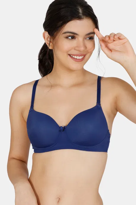 Buy Zivame Colour Crazy Padded Wired 3/4th Coverage T-Shirt Bra