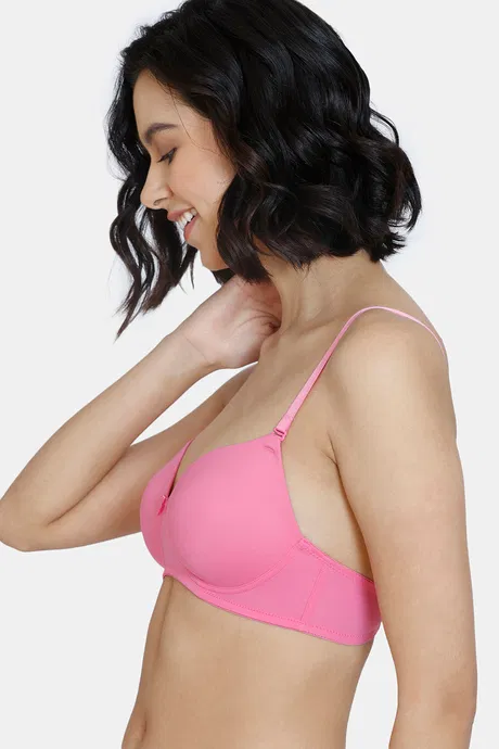 https://crazyd.in/wp-content/uploads/2023/11/Zivame-Beautiful-Basics-Padded-Non-Wired-Coverage-T-Shirt-Bra-Ibis-Rose_3.webp